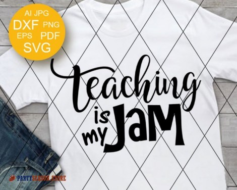 teaching is my jam Party Season store 1